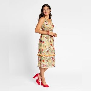 Frances Valentine Monet Sequin Dress L